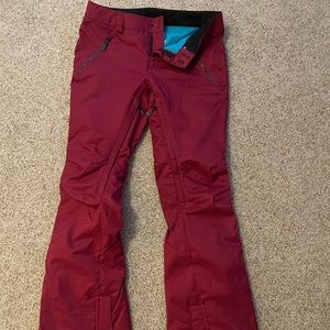 Volcom snowboarding pants, worn once. Size medium.